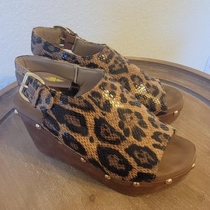 Volatile Wedge Sandals